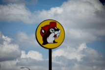 For The Washington Post  A sign for a Buc-ee's convenience store in Terrell, Texas, on July 13, 2019. MUST CREDIT: Photo for The Washington Post by Allison V. Smith