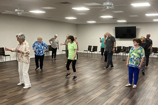 Leeds Senior Center Update April 14 | Being artists and dancers is hard work! We paint every Thursday & are preparing to | Leeds, Alabama