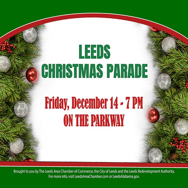 Leeds Christmas Parade 2018 will be held on Friday, December 14, 2018 at 7:00 PM.    Christmas Parade 2018 Application is now available to downloa