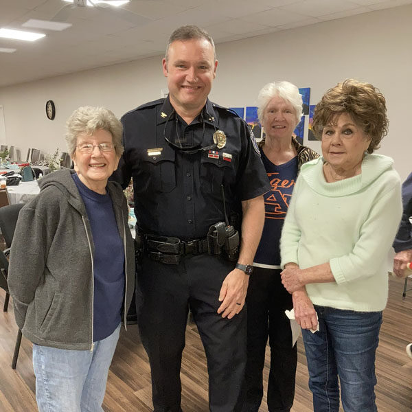 Leeds Senior Center Update January 20 | Our pleasure to have Police Chief Paul Irwin for lunch this week. Perfect opportuni | Leeds, Alabama