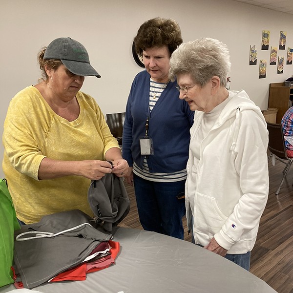 Leeds Senior Center Update April 8 | After meeting Linda from We Sew Love, we are taking on a project to help this mission | Leeds, Alabama