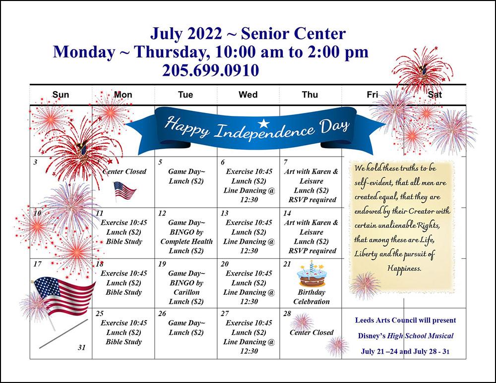 Senior Calendar July 22_1000