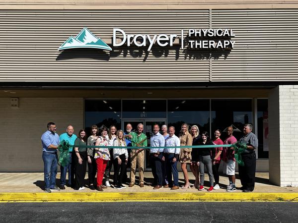 The City of Leeds and the Leeds Area Chamber of Commerce held a ribbon cutting at Drayer Physical Therapy Institute on Friday, September 23