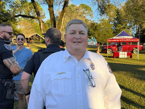 Leeds National Night Out 2022 brought a good crowd to enjoy a great night together on Tuesday, October 4. Spire cooked plenty of hot dogs and