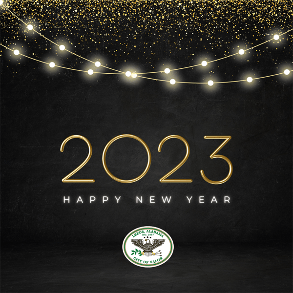 The City of Leeds wishes you and your family a very Happy New Year 2023!