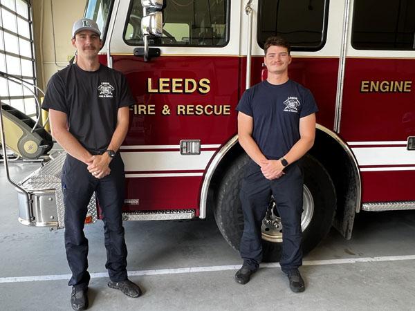 LFD Dive Team Members, Jared Cain and Greg Jones, just completed Public Safety Diver training.